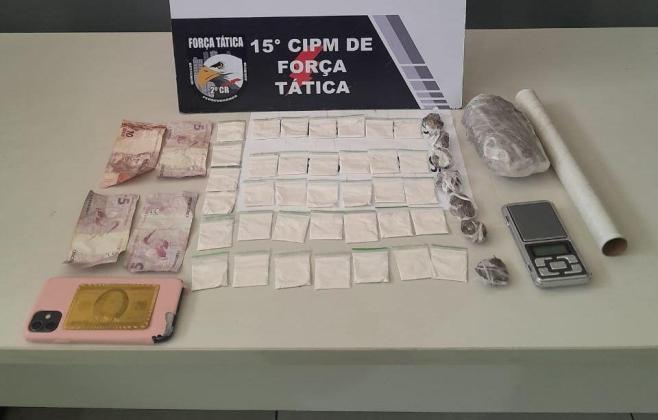 forca-tatica-prende-mulher-e-apreende-adolescente-por-trafico-de-drogas-em-varzea-grande