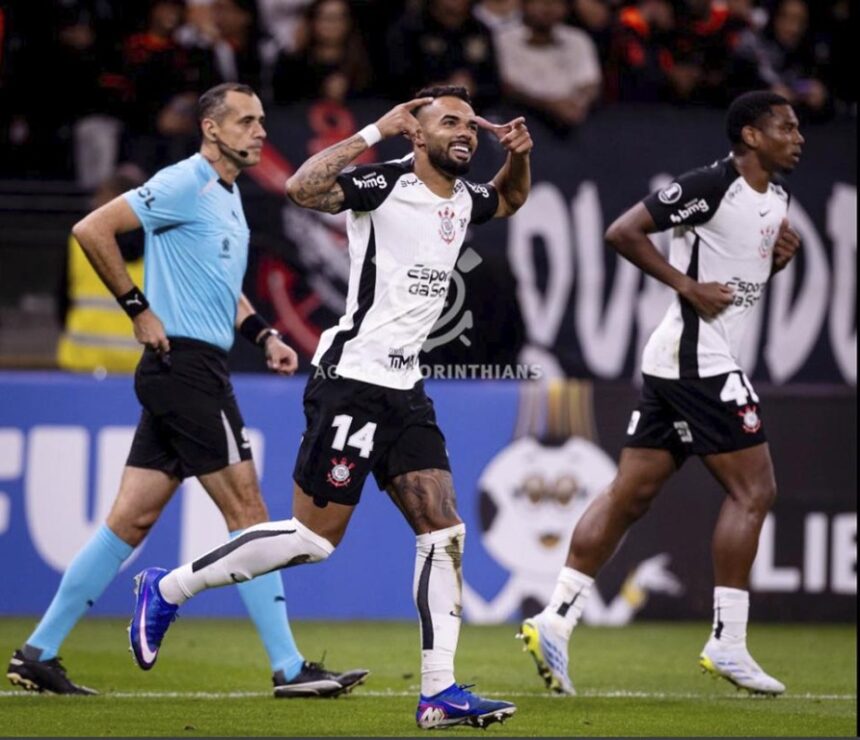 corinthians-vence-santa-fe e-domina-grupo-e-da-libertadores 