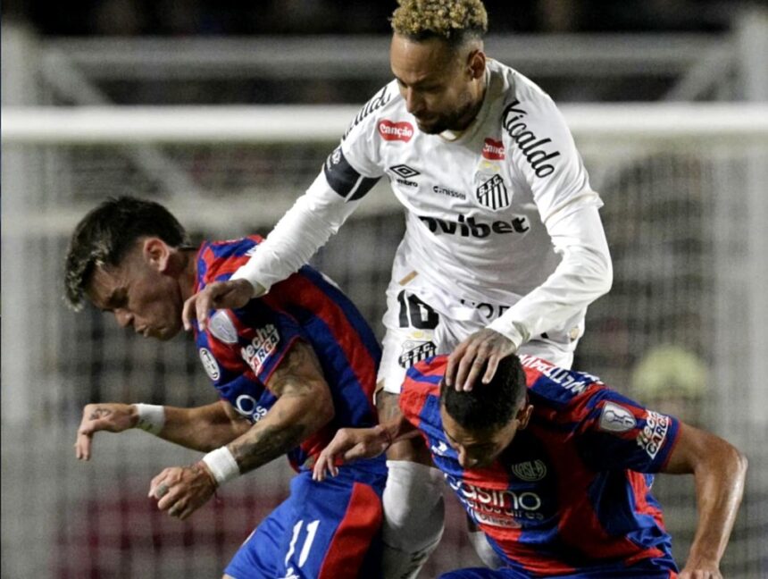 santos-empata-com-san-lorenzo-na-argentina-e-segue-sem-vencer-na-sul-americana